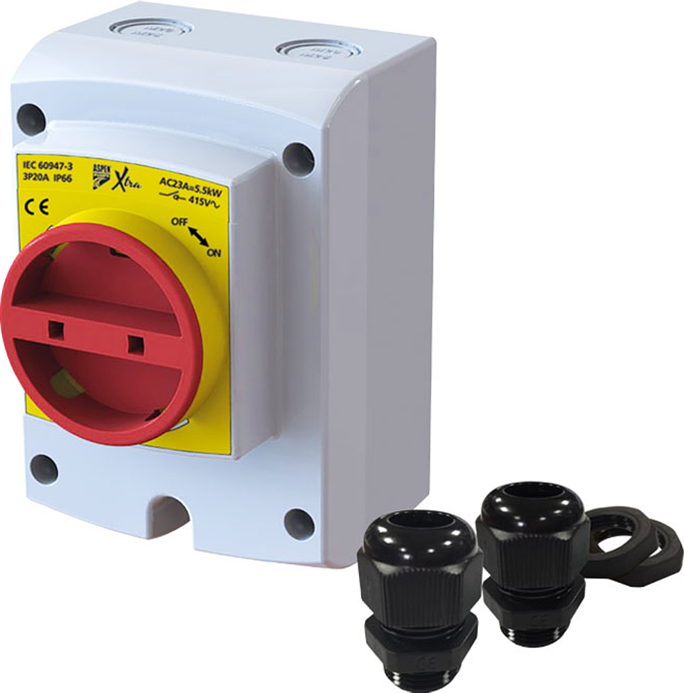 Coffret de protection 4P 32A